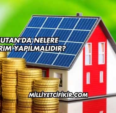 Bhutan'da Nelere Yatırım Yapılmalıdır?