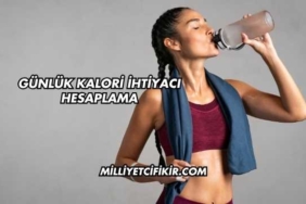 Günlük Kalori İhtiyacı Hesaplama