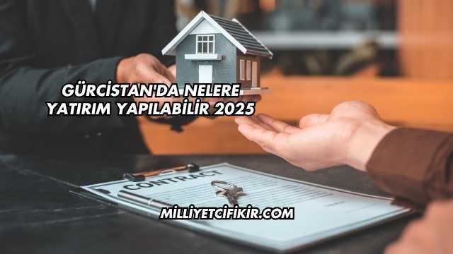 Gürcistan'da Nelere Yatırım Yapılabilir 2025