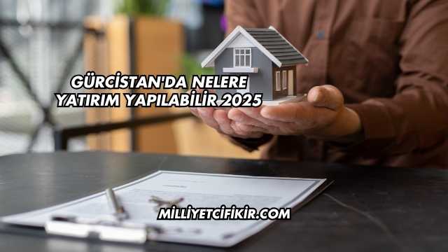 Gürcistan'da Nelere Yatırım Yapılabilir 2025