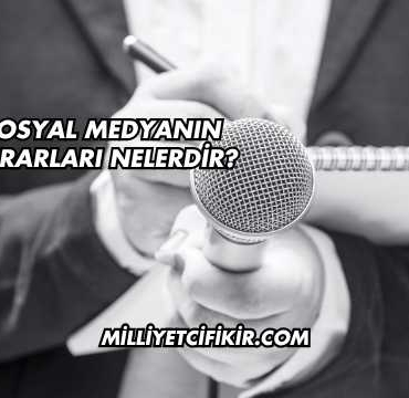 Sosyal Medyanın Zararları Nelerdir?