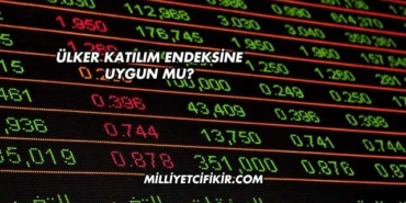 Ülker Katılım Endeksine Uygun mu?