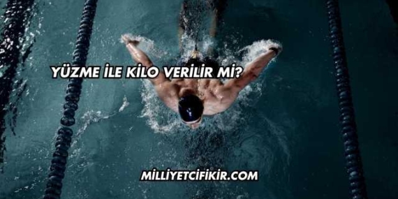 Yüzme ile Kilo Verilir mi?