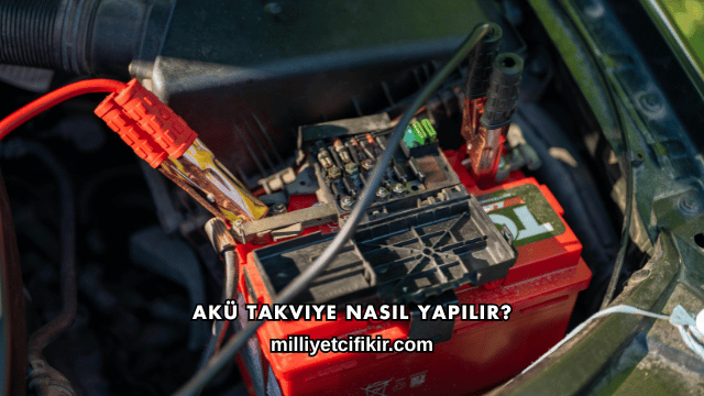 Akü Takviye Nasıl Yapılır?