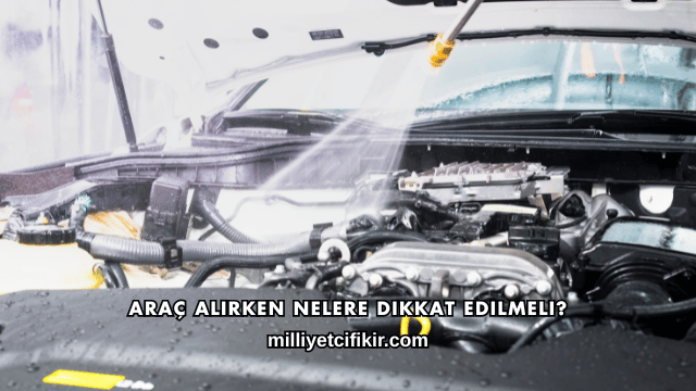 Araç Alırken Nelere Dikkat Edilmeli?