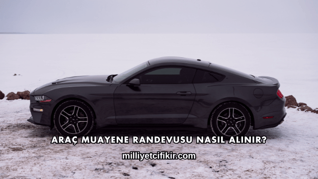 Araç Muayene Randevusu Nasıl Alınır?