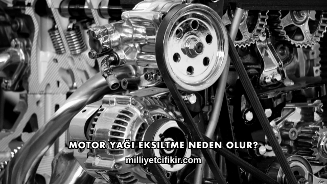 Motor Yağı Eksiltme Neden Olur?