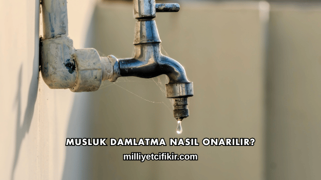 Musluk Damlatma Nasıl Onarılır?